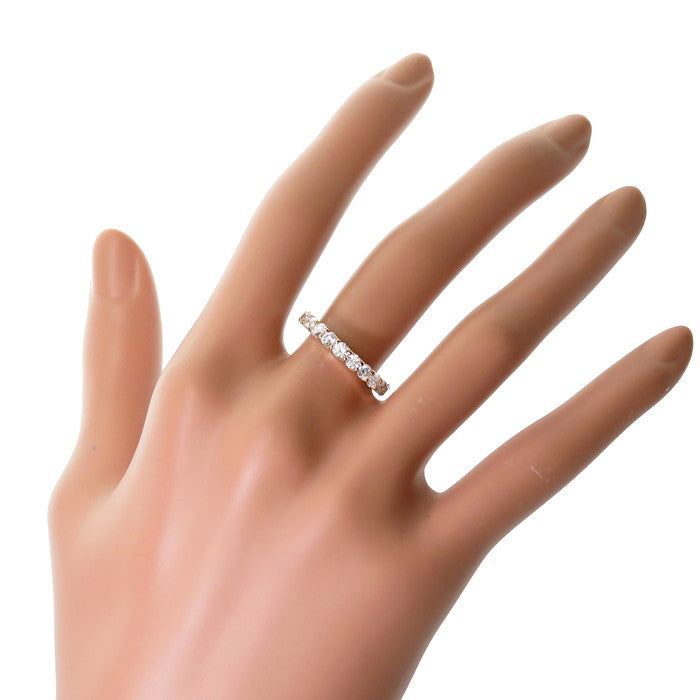 11.5号 ハーフサークル/ハーフエタニティ ダイヤモンド(推定平均G-SIクラス) 計1.00ct リング・指輪 K18ゴールド 18金 3.1g レディース
【中古】【真子質店】




【TMax】