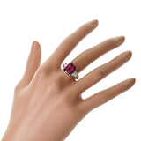 13号 ロードライトガーネット 5.41ct ダイヤモンド 計0.13ct リング・指輪 Pt900プラチナ 8.7g レディース
【中古】【真子質店】




【Txx】