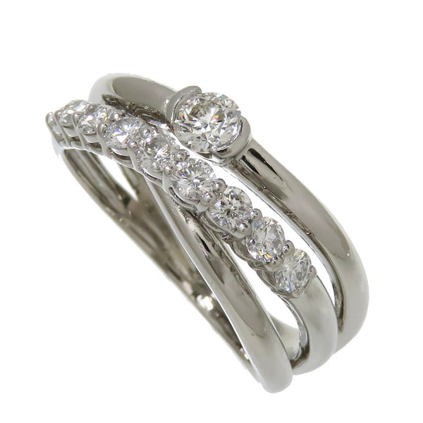 15号 3連風デザイン ダイヤモンド 計0.70ct リング・指輪 Pt900プラチナ 7.6g レディース
【中古】【真子質店】




【TKx】