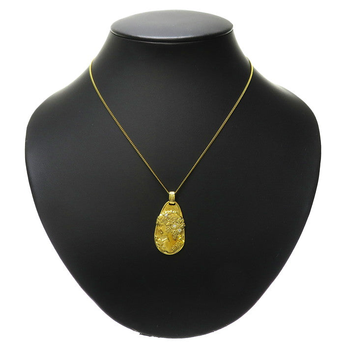 ★★最終特価品 女性像 横顔 ダイヤモンド 計0.06ct ペンダントトップ K18ゴールド 18金 6.8g レディース
【中古】【真子質店】




【MaKD】