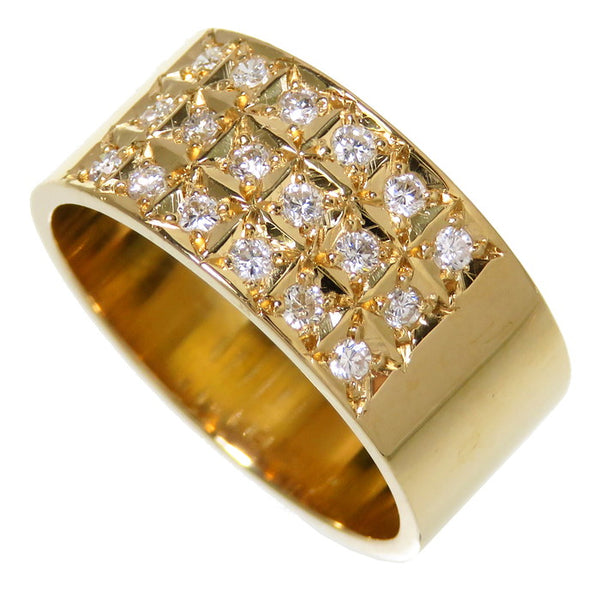 ★★最終特価品 18号 幅広 ダイヤモンド 計0.36ct リング・指輪 K18ゴールド 18金 10.5g レディース
【中古】【真子質店】




【YxMo】