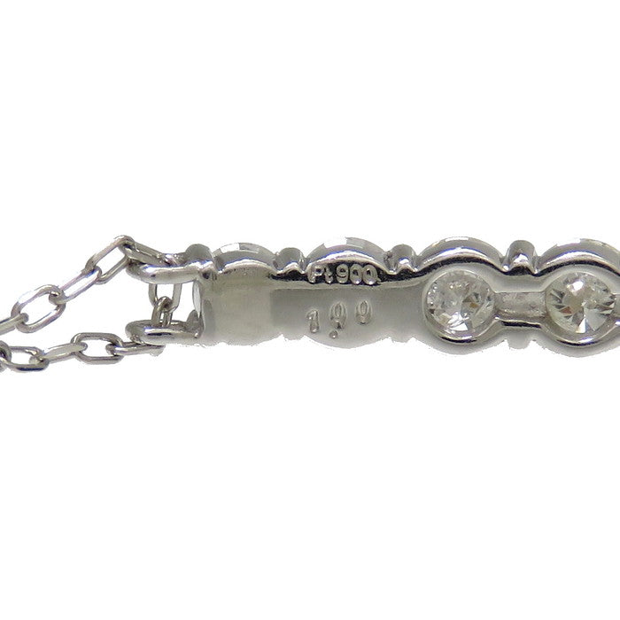 ダイヤモンド 計1.00ct ブレスレット Pt900プラチナ/Pt850プラチナ 2.4