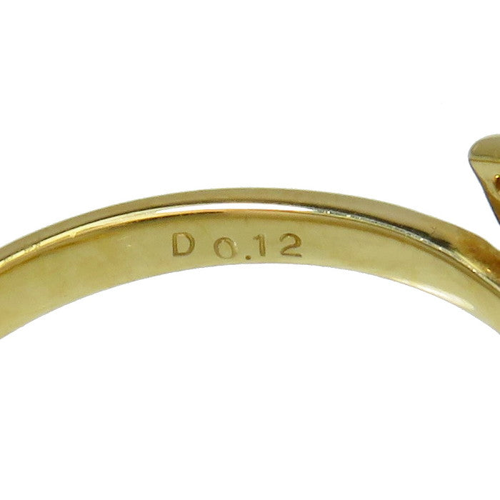 11.5号 花/フラワー/薔薇/バラモチーフ かわいいのにエレガント ダイヤモンド 計0.12ct リング・指輪 K18ゴールド 18金 3.2g レディース
【中古】【真子質店】




【TTx】