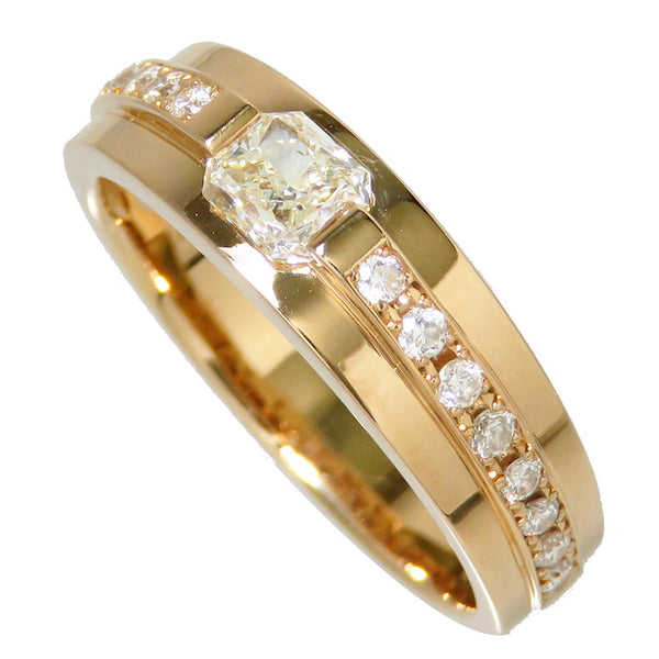 22号 ダイヤモンド(中央/推定L-SI1-EM程度) 0.744ct ダイヤモンド 計0.30ct リング・指輪 K18PGピンクゴールド 18金 7.9g レディース
【中古】【真子質店】




【MiID】