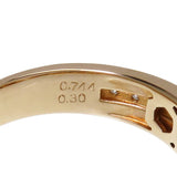 22号 ダイヤモンド(中央/推定L-SI1-EM程度) 0.744ct ダイヤモンド 計0.30ct リング・指輪 K18PGピンクゴールド 18金 7.9g レディース
【中古】【真子質店】




【MiID】
