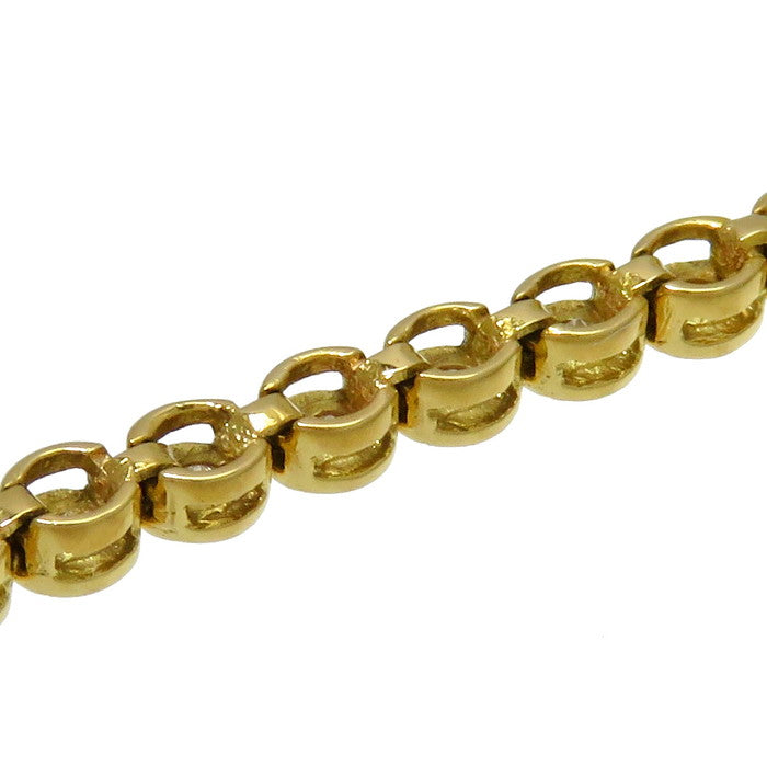 テニスデザイン ダイヤモンド 計1.00ct ブレスレット K18ゴールド 18金