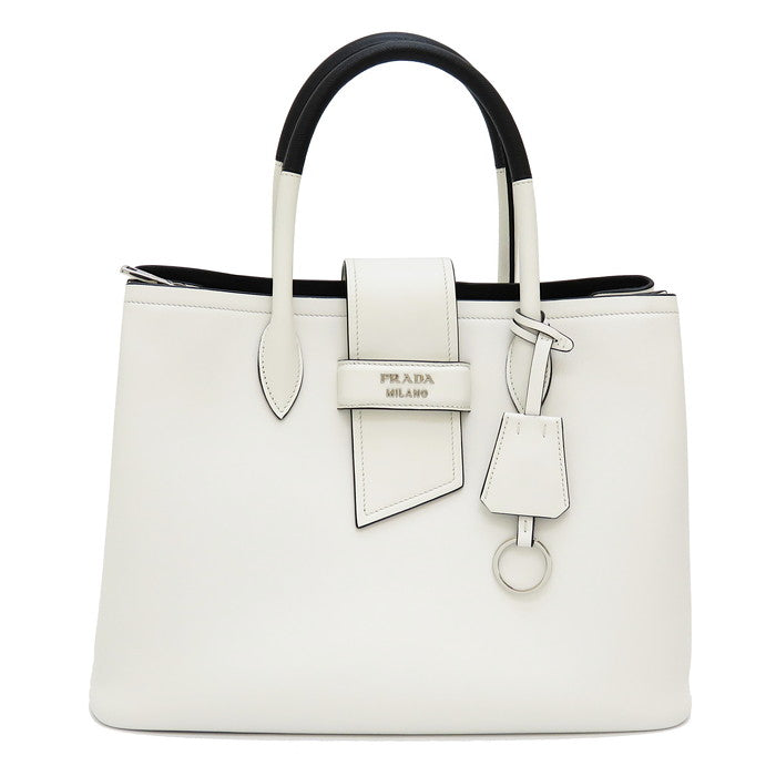 【PRADA/プラダ】 1BG148  2WAY トートバッグ/ソフトカーフ BIANCO/NERO(ホワイト/ブラック) レディース【中古】【真子質店】




【MoMox】