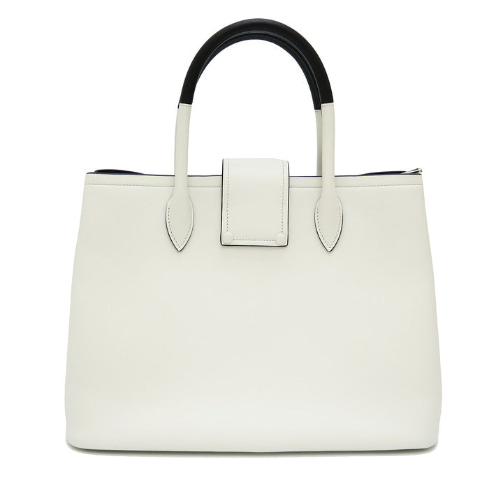 PRADA/プラダ】 1BG148 2WAY トートバッグ/ソフトカーフ BIANCO/NERO 