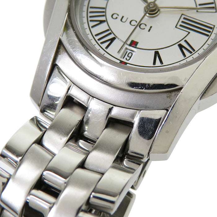 GUCCI】グッチ 5500L ステンレススチール クオーツ レディース