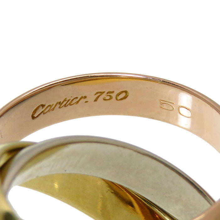 10号【CARTIER/カルティエ】 トリニティ 3連 リング・指輪 K18YGイエローゴールド 18金/K18PGピンクゴールド 18金/K18WGホワイトゴールド 11.4g 50 レディース
【中古】【真子質店】【BL】




【YTK】