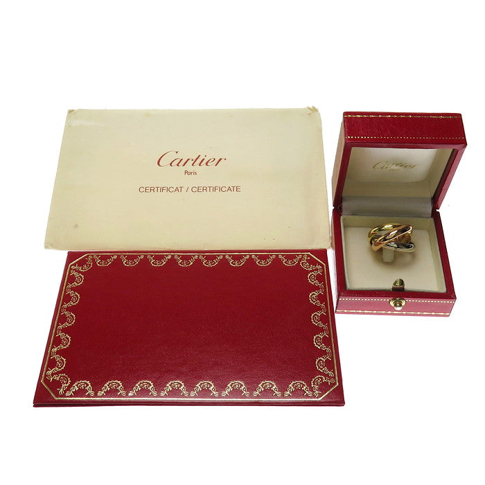 10号【CARTIER/カルティエ】 トリニティ 3連 リング・指輪 K18YGイエローゴールド 18金/K18PGピンクゴールド 18金/K18WGホワイトゴールド 11.4g 50 レディース
【中古】【真子質店】【BL】




【YTK】