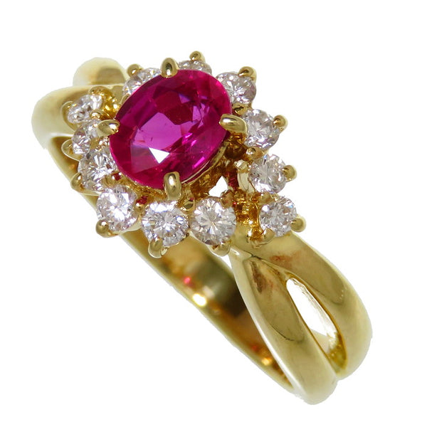 ★★最終特価品 9.5号 ルビー 0.69ct ダイヤモンド 計0.35ct リング・指輪 K18ゴールド 18金 4.6g レディース
【中古】【真子質店】




【DTS】