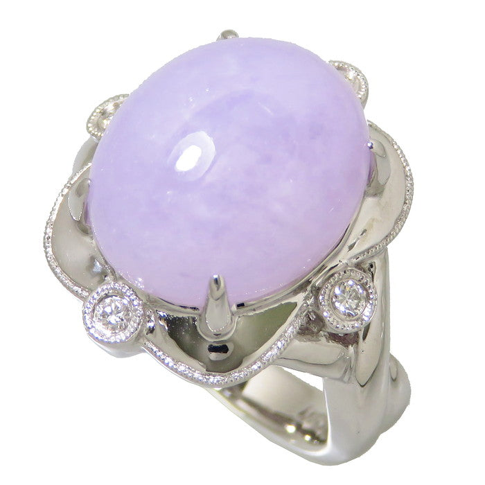 11.5号 ラベンダー翡翠 11.56ct ダイヤモンド 計0.07ct リング・指輪 K18WGホワイトゴールド 18金 10.7g レディース
【中古】【真子質店】




【KIMo】