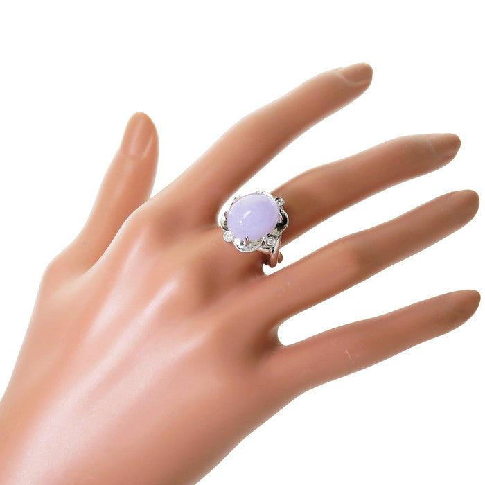 11.5号 ラベンダー翡翠 11.56ct ダイヤモンド 計0.07ct リング・指輪 K18WGホワイトゴールド 18金 10.7g レディース
【中古】【真子質店】




【KIMo】