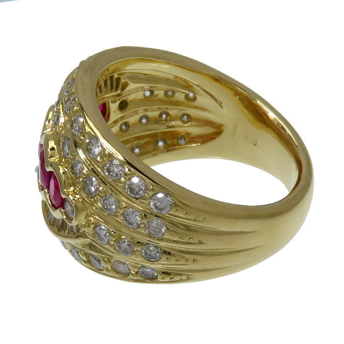 12.5号 ルビー 計1.31ct ダイヤモンド 計1.46ct リング・指輪 K18ゴールド 18金 11.8g レディース
【中古】【真子質店】




【SIMa】