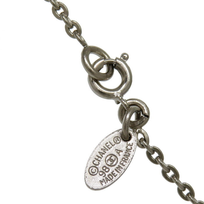 CHANEL/シャネル】 カメリアモチーフ ネックレス メタル 7.9g 41cm 98A