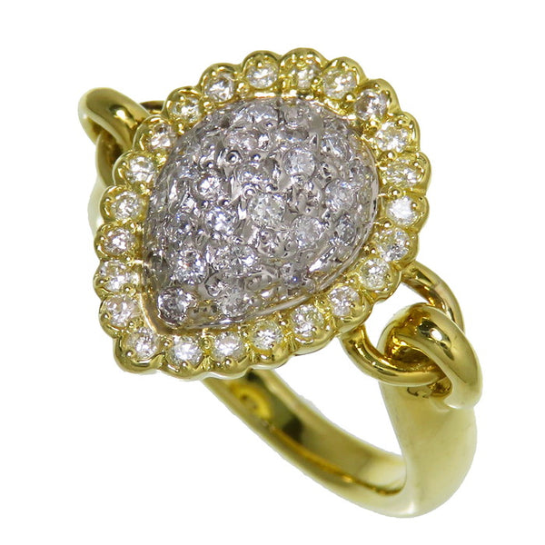 ★★最終特価品 11号 ペアシェイプデザイン コンビ ダイヤモンド 計0.47ct リング・指輪 K18ゴールド 18金/Pt900プラチナ 8.0g レディース
【中古】【真子質店】




【MoTMi】
