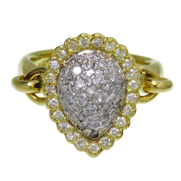 ★★最終特価品 11号 ペアシェイプデザイン コンビ ダイヤモンド 計0.47ct リング・指輪 K18ゴールド 18金/Pt900プラチナ 8.0g レディース
【中古】【真子質店】




【MoTMi】