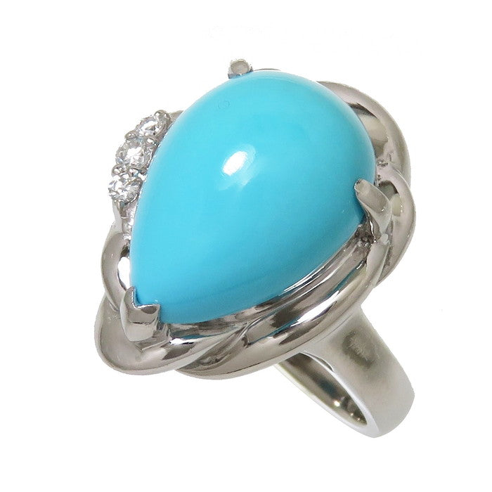 9号 トルコ石 ダイヤモンド 計0.05ct リング・指輪 Pt900プラチナ 9.6g レディース
【中古】【真子質店】




【MaYMa】