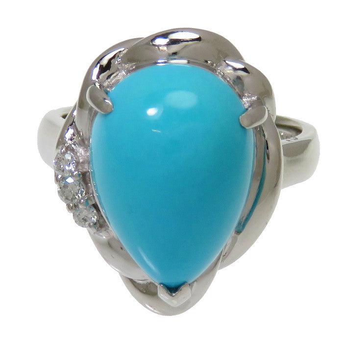 9号 トルコ石 ダイヤモンド 計0.05ct リング・指輪 Pt900プラチナ 9.6g レディース
【中古】【真子質店】




【MaYMa】