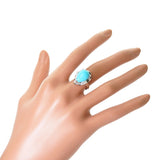 9号 トルコ石 ダイヤモンド 計0.05ct リング・指輪 Pt900プラチナ 9.6g レディース
【中古】【真子質店】




【MaYMa】