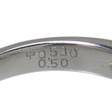 12号 中央ダイヤモンド(推定J-SIクラス)  0.530ct ダイヤモンド 計0.50ct リング・指輪 Pt900プラチナ 5.6g レディース
【中古】【真子質店】




【KKx】