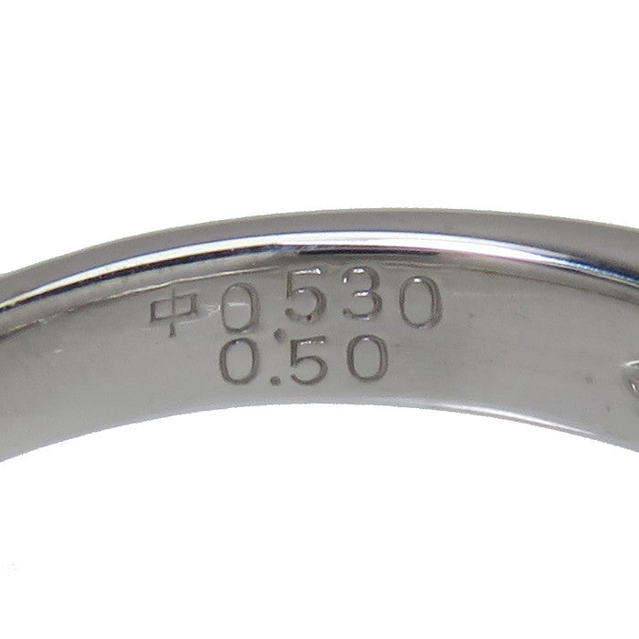 12号 中央ダイヤモンド(推定J-SIクラス)  0.530ct ダイヤモンド 計0.50ct リング・指輪 Pt900プラチナ 5.6g レディース
【中古】【真子質店】




【KKx】