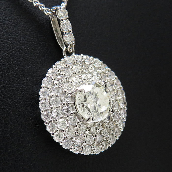 ダイヤモンド(中央/推定K-I1-Pr-SB) 1.042ct ダイヤモンド(メレ) 計1.00ct ペンダントトップ Pt950プラチナ 3.3g レディース
【中古】【真子質店】




【ITIx】