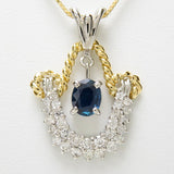 ★★最終特価品 コンビカラー サファイア 0.81ct ダイヤモンド 計0.66ct ネックレス K18ゴールド 18金/Pt900プラチナ 8.2g 45cm レディース
【中古】【真子質店】




【MoMaS】