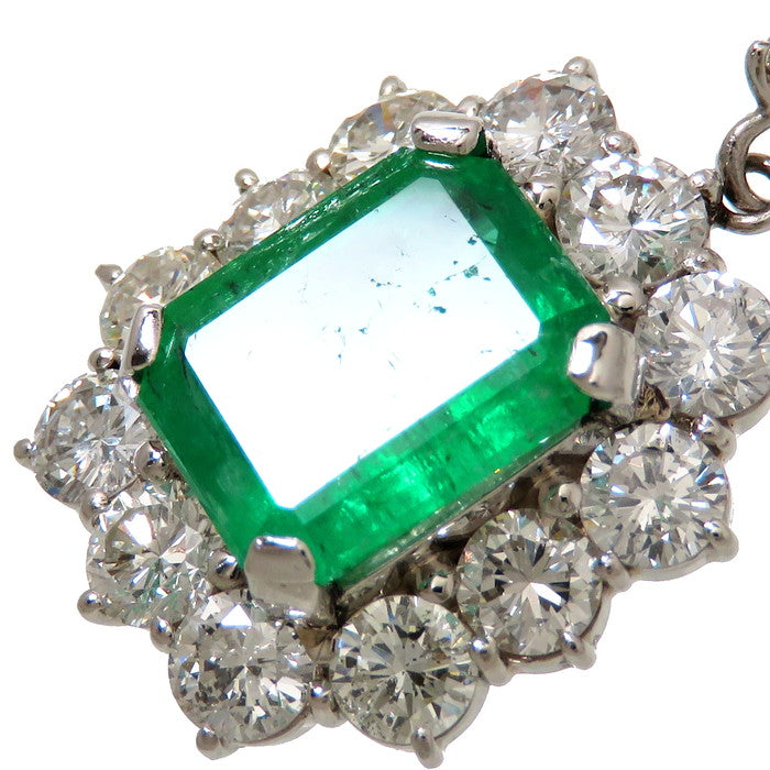 エメラルド 2.717ct ダイヤモンド 計1.878ct ネックレス Pt900プラチナ/Pt850プラチナ 10.6g 45cm レディース
【中古】【真子質店】




【IMoSMo】