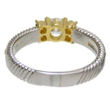 12.5号 コンビカラー ダイヤモンド(中央/推定H-SIクラス) 0.305ct ダイヤモンド 計0.16ct リング・指輪 Pt900プラチナ/K18ゴールド 18金 5.7g レディース
【中古】【真子質店】




【DMiD】