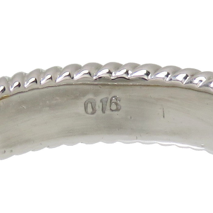 12.5号 コンビカラー ダイヤモンド(中央/推定H-SIクラス) 0.305ct ダイヤモンド 計0.16ct リング・指輪 Pt900プラチナ/K18ゴールド 18金 5.7g レディース
【中古】【真子質店】




【DMiD】