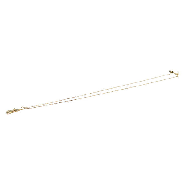パヴェ ネコ/猫/動物 ダイヤモンド 計0.30ct ネックレス K18ゴールド 18金 3.2g 45cm レディース
【中古】【真子質店】




【TYD】