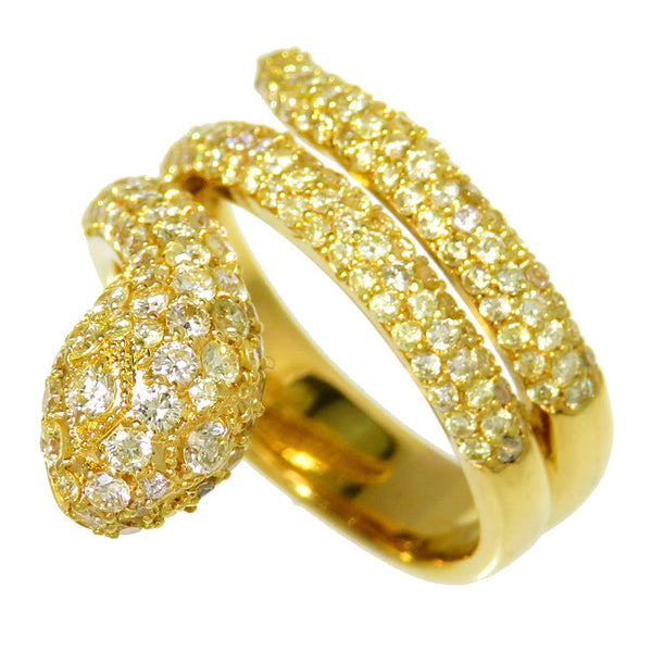 13号 スネーク/ヘビ/蛇モチーフ  ダイヤモンド 計1.50ct リング・指輪 K18ゴールド 18金 8.0g レディース
【中古】【真子質店】




【SxT】