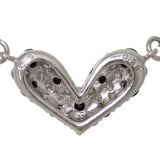 ★★最終特価品 ハート ダイヤモンド(ブラック含む) 計0.32ct ネックレス K18WGホワイトゴールド 18金 1.9g 直線41cm レディース
【中古】【真子質店】




【IKY】