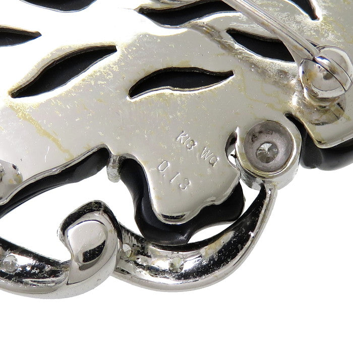 獅子/ライオン/動物/アニマルモチーフ ブローチ兼用 黒石 ダイヤモンド 計0.13ct ペンダントトップ K18WGホワイトゴールド 18金 17.2g レディース
【中古】【真子質店】




【KKx】