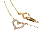 ハート ダイヤモンド 計0.10ct ネックレス K18PGピンクゴールド 18金 1.1g 41cm レディース
【中古】【真子質店】




【SMa】