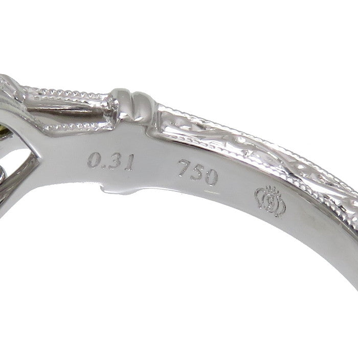 10号 透かしデザイン ダイヤモンド(トリートメント含む) 計0.31ct リング・指輪 K18WGホワイトゴールド 18金 3.8g レディース
【中古】【真子質店】




【MaDI】