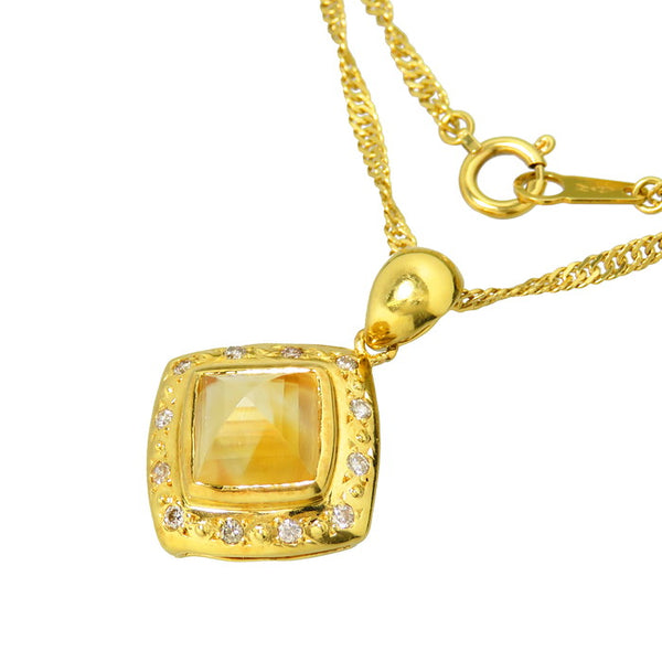 ★★最終特価品 シトリン ダイヤモンド 計0.15ct ネックレス K18ゴールド 18金 7.5g 44cm レディース
【中古】【真子質店】




【DDx】