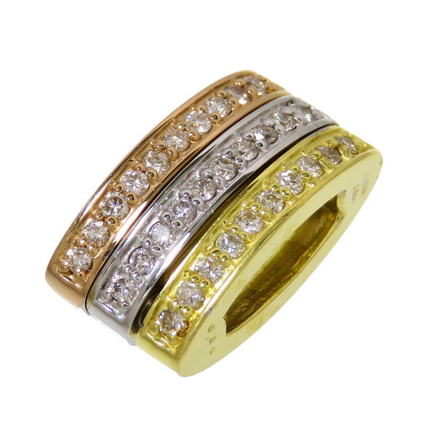 ★★最終特価品 3WAY 可動式 スリーカラー ダイヤモンド 計0.30ct ペンダントトップ K18YGイエローゴールド 18金/K18WGホワイトゴールド 18金/K18PGピンクゴールド 5.2g レディース
【中古】【真子質店】




【MaYMa】