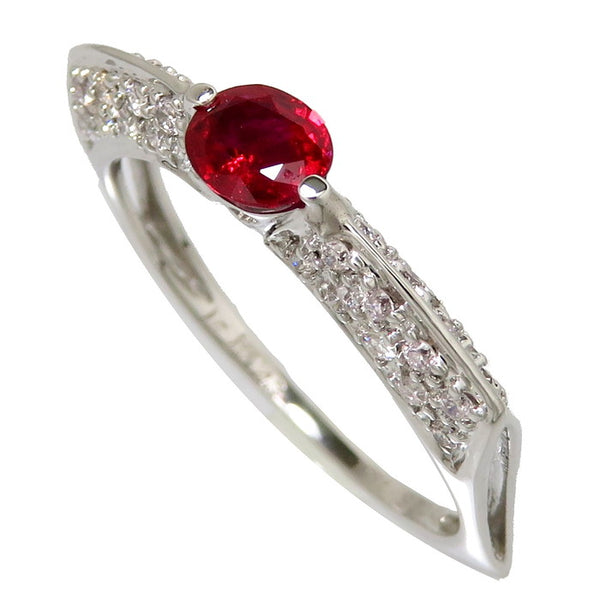 13号 ルビー 0.43ct ダイヤモンド 計0.25ct リング・指輪 K18WGホワイトゴールド 18金 2.5g レディース
【中古】【真子質店】




【TKMo】