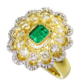 12.5号 コンビカラー エメラルド 0.35ct ダイヤモンド 計0.60ct リング・指輪 K18ゴールド 18金/Pt900プラチナ 8.6g レディース
【中古】【真子質店】




【KMiI】