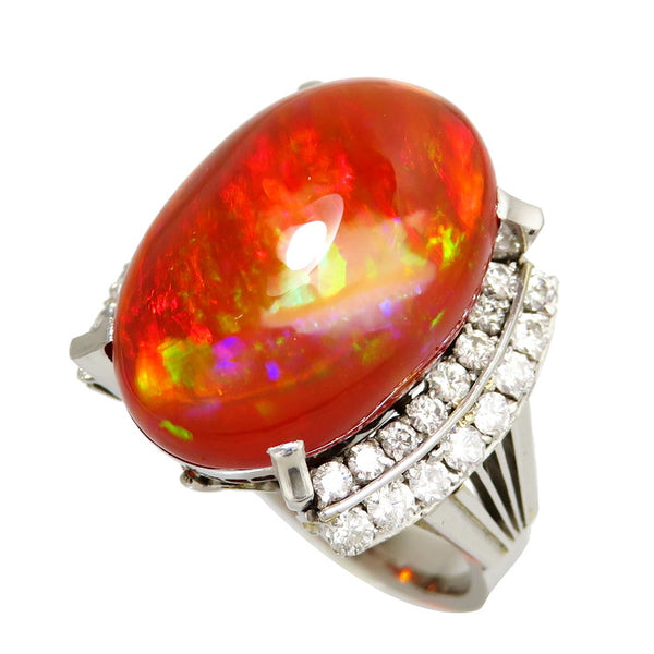 12号 遊色効果 ファイアオパール 13.07ct ダイヤモンド 計0.82ct リング・指輪/Pm900プラチナ 14.1g レディース
【中古】【真子質店】




【KTY】