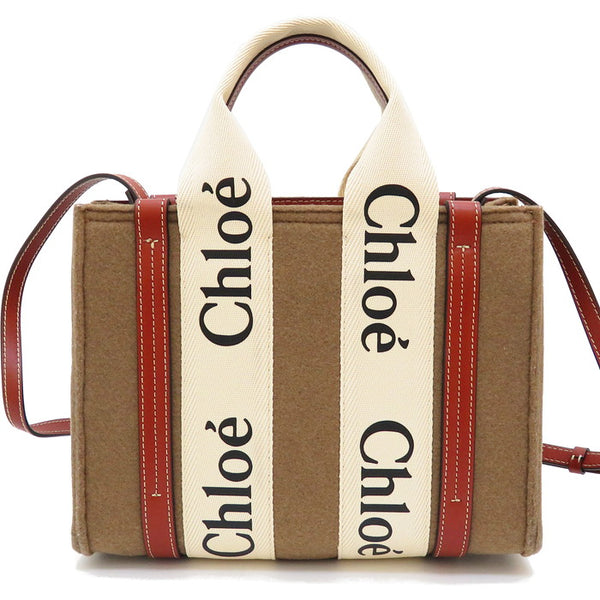 【Chloe/クロエ】 WOODY スモールトートバッグ CHC21WS397F3726E 2WAY トートバッグ/リサイクルフェルト/シャイニーカーフスキン ライトブラウン レディース【中古】【真子質店】【GN】




【DMix】