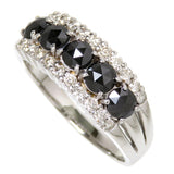 20.5号 ダイヤモンド(ブラック含む) 計1.40ct リング・指輪 K18WGホワイトゴールド 18金 6.5g レディース
【中古】【真子質店】




【DxK】
