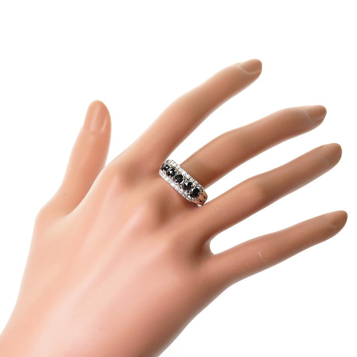 20.5号 ダイヤモンド(ブラック含む) 計1.40ct リング・指輪 K18WGホワイトゴールド 18金 6.5g レディース
【中古】【真子質店】




【DxK】