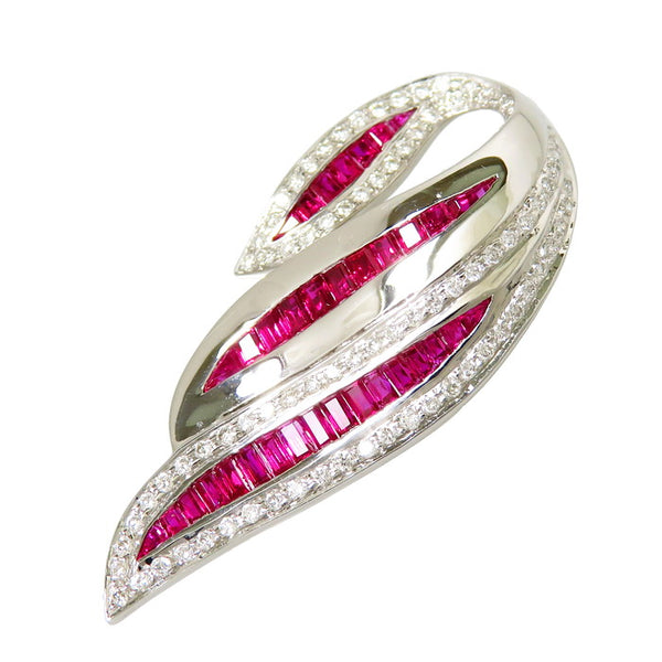 ★★最終特価品 ルビー 計1.60ct ダイヤモンド 計0.47ct ペンダントトップ K18WGホワイトゴールド 18金 4.6g レディース
【中古】【真子質店】【NN】




【DDx】