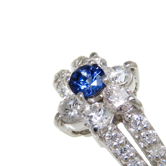 13号 ☆希少石☆ 花/フラワー ベニトアイト 0.13ct ダイヤモンド 計