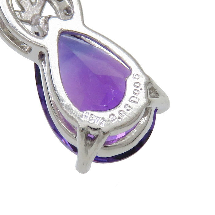 ★★最終特価品 アメジスト 2.93ct ダイヤモンド 計0.05ct ネックレス K18WGホワイトゴールド 18金 5.0g 45cm レディース
【中古】【真子質店】【NN】




【TMiY】