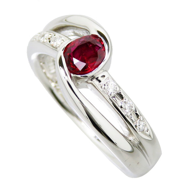 12号 ルビー 0.55ct ダイヤモンド 計0.07ct リング・指輪 Pt900プラチナ 10.1g レディース
【中古】【真子質店】




【DxK】